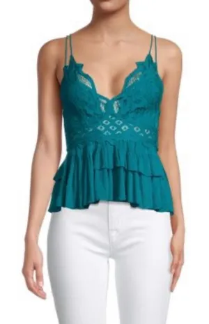 Free People Adella Crochet Tiered Camisole Sz. XS thumbnail 1