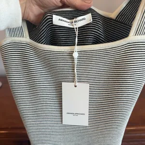 Amanda Uprichard Corenne Mini Dress Black White XS NWT thumbnail 4