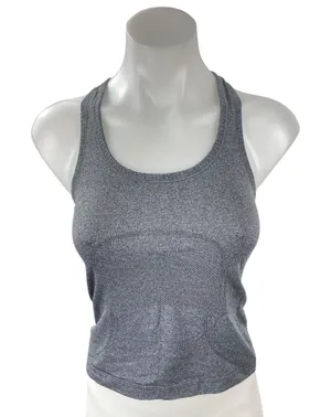 Lululemon Swiftly Tech Gray Racerback Yoga Gym Activewear Athletic Tank Top Sz 4 thumbnail 1