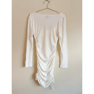 Princess Polly Mini Dress Women‎ 4 White Ruched Long Sleeve Bodycon Party Club thumbnail 7