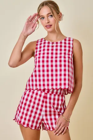 Boutique Gingham Top thumbnail 2