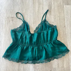 Womens American Eagle Green Lace Tank Top - L thumbnail 6