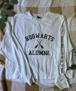 Hogwarts Harry Potter Long Sleeve Shirt thumbnail 1