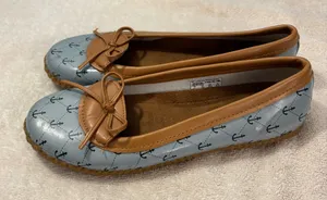 Womens Western Chief Skimmetmr Boat Shoes SZ 7 Anochors Away Flats thumbnail 1