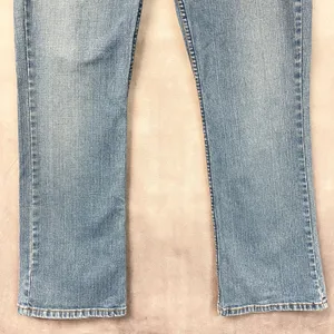 Y2K Levi Strauss Signature Womens Jeans 12 Bootcut Flap Pocket Stretch Indie thumbnail 4