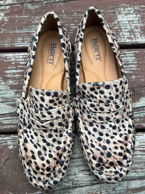 Born Women’s Cheetah Animal Print Slip On Loafers/Shoes, Casual Maximalist|Sz:7M thumbnail 16