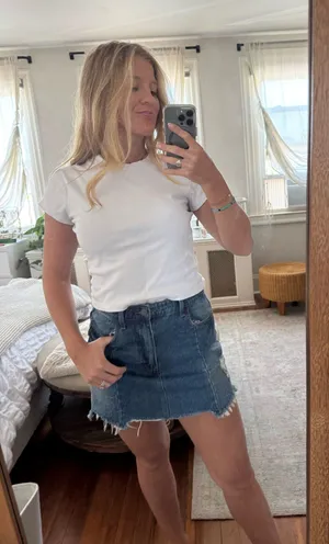 Forever 21 Denim Skirt thumbnail 1
