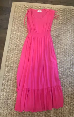 Boutique Pink Maxi Dress thumbnail 1