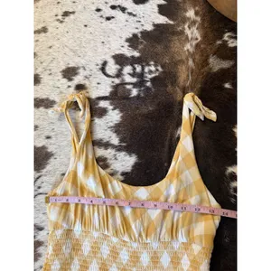 the Reformation Darby Dress Yellow Midi Size Medium thumbnail 6