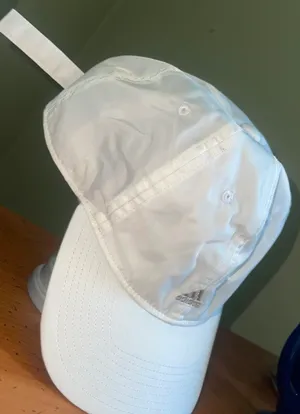 Adidas Women’s Adjustable White Hat thumbnail 3