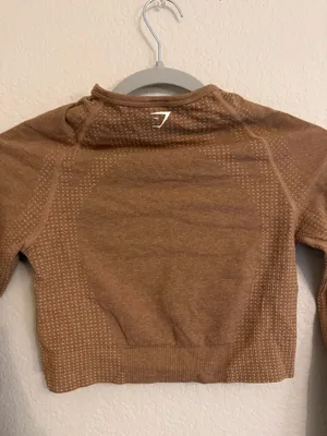 Gymshark Long Sleeve Crop Top thumbnail 5