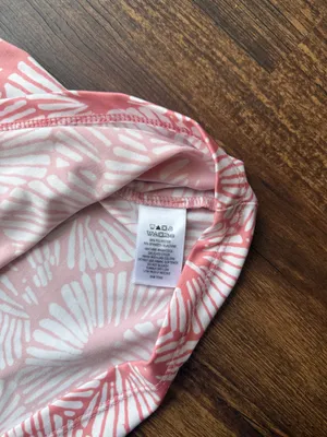 Tommy Bahama Women’s Coral Print Golf Sleeveless Mock Neck 1/4 Zip Shirt- Size M thumbnail 5