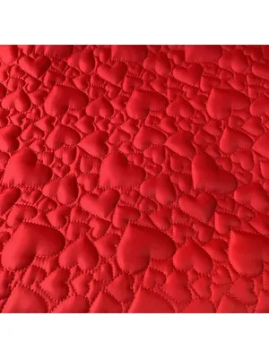 Kate Spade Fragrances Red Heart Quilted Large Tote Bag, New Without Tags thumbnail 6