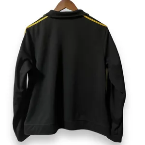 Lauren Ralph Lauren Active Jacket Women's‎ L Black Metallic Gold Crest Trim thumbnail 2