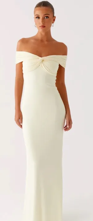 Peppermayo Maxi Dress - Butter Yellow thumbnail 1