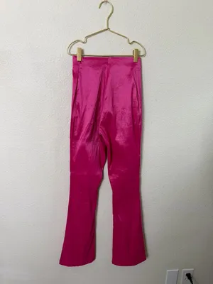 Hosbjerg Womens Elora Pink Ankle‎ Cropped Trousers Dress Pants Women’s Size XS thumbnail 4