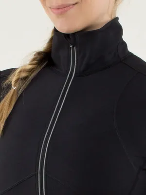 Lululemon Star Runner Long-Sleeve Black Half-Zip Athletic Top thumbnail 3