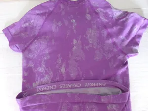 Lululemon Swiftly Tech Short Sleeve - Purple Space Dye thumbnail 3