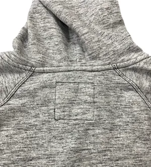 🎮 Hollister Heather Gray Quarter Zip Hoodie thumbnail 6
