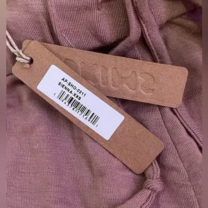 SKIMS Knit Pajama Shorts NWT inside drawstring in sienna women’s size XXS thumbnail 3