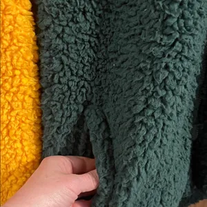 Green Bay Packers NFL Full Zip Sherpa Hoodie‎ NWOT Small thumbnail 3