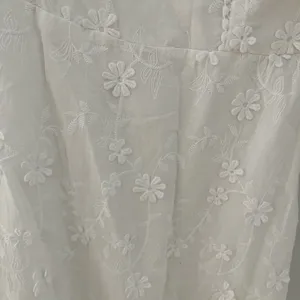 NWT Showpo White Embroidered Mini Dress Size 4 Fancy a Spritz‎ with Square Neck thumbnail 6