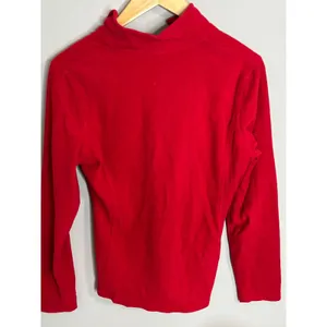 C9 by Champion Fleece Pullover Womens Small Red Excellent Quarter Zip Mock‎ Neck thumbnail 4