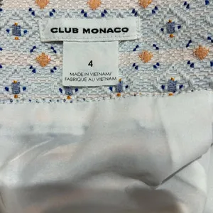 Club Monaco Geometric Jacquard Mini Skirt thumbnail 7