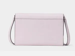 New York Perry Leather Crossbody Bag Pale Amethyst thumbnail 3