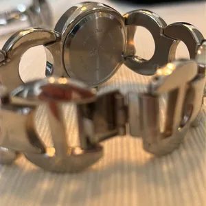 New York and Company Silver Tone Linked Quartz Watch thumbnail 5