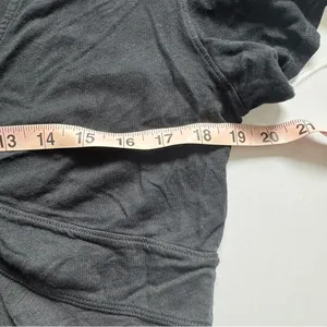 Free People We the Free Knot Me Tee in Black Size Small NWOT thumbnail 5