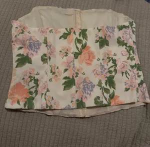 ZARA Corset Top Floral thumbnail 4