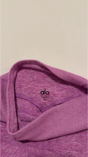 Alo Yoga Alosoft Lounge Leggings, Pink Heather, XS, NWOT thumbnail 6