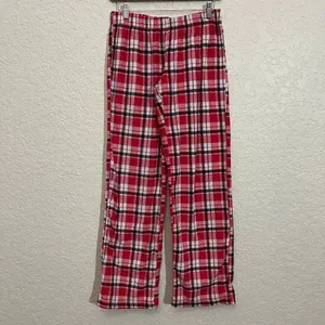 Flirtitude Plaid Fleece Pajama Pants Small thumbnail 2
