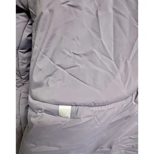 Lululemon Hooded Insulated Wrap Jacket Heathered Light Orbit Women's Size 8‎ thumbnail 9