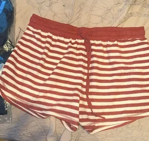 Z Supply Z support white and red striped pj short medium thumbnail 1