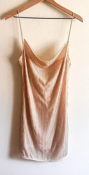 Rat & Boa Nula Sequin Slip Dress Size XS thumbnail 1