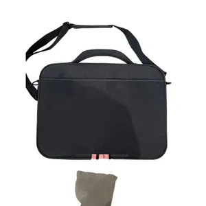 Case Logic Laptop Messenger Bag 17"x12"x3" w/ Carrying Strap Handle Black Unisex thumbnail 2