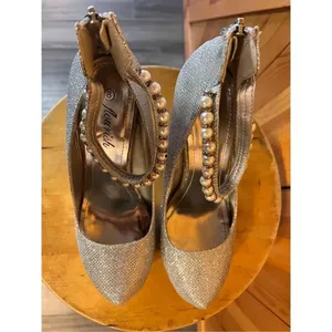 Flourish Silver Heels Size 8 Silver thumbnail 5