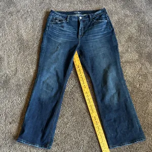 Time and Tru Dark Blue High Rise Boot Jeans thumbnail 1