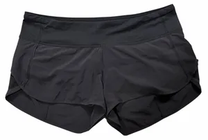 Lululemon Speed Up Short *4-way Stretch 2.5" Black Women's Size 8 thumbnail 1