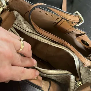 Calvin Klein purse with detachable straps. GUC. Inside purse , too. thumbnail 3