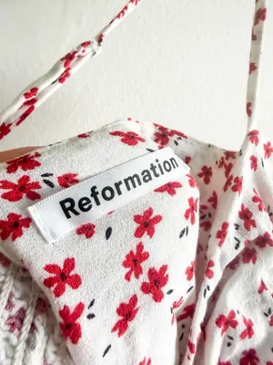 Reformation Aero Midi Dress Size 8 thumbnail 5
