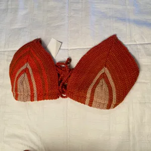 URBAN OUTFITTERS Out From Under Tidal Wave Crochet Bikini Top & Bottom - M - NWT thumbnail 2