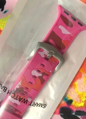Apple watch band For Watch Camo Rose/REd 38-40MM thumbnail 5