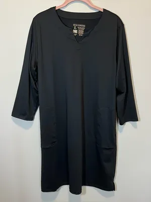 Light Bare UPF 50 UV Protection‎ Dress Athletic Black Large thumbnail 1