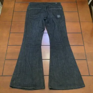 Seven for all Mankind 7fam bell bottom dark wash jeans 28 thumbnail 9