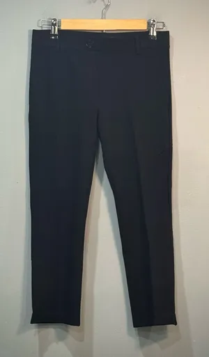 Black Betabrand Cropped Stretch Yoga Work Pants Size S EUC thumbnail 1