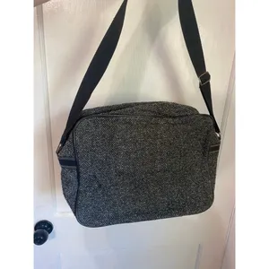 Vintage Jordache Tweed Carry‎ On Travel Bag Old Money Classic Quiet Luxury Tote thumbnail 3