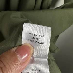 Rails‎ Maple Olive Smoke Midi Dress Smocked Waist Boho Cottagecore Chic Size S thumbnail 15